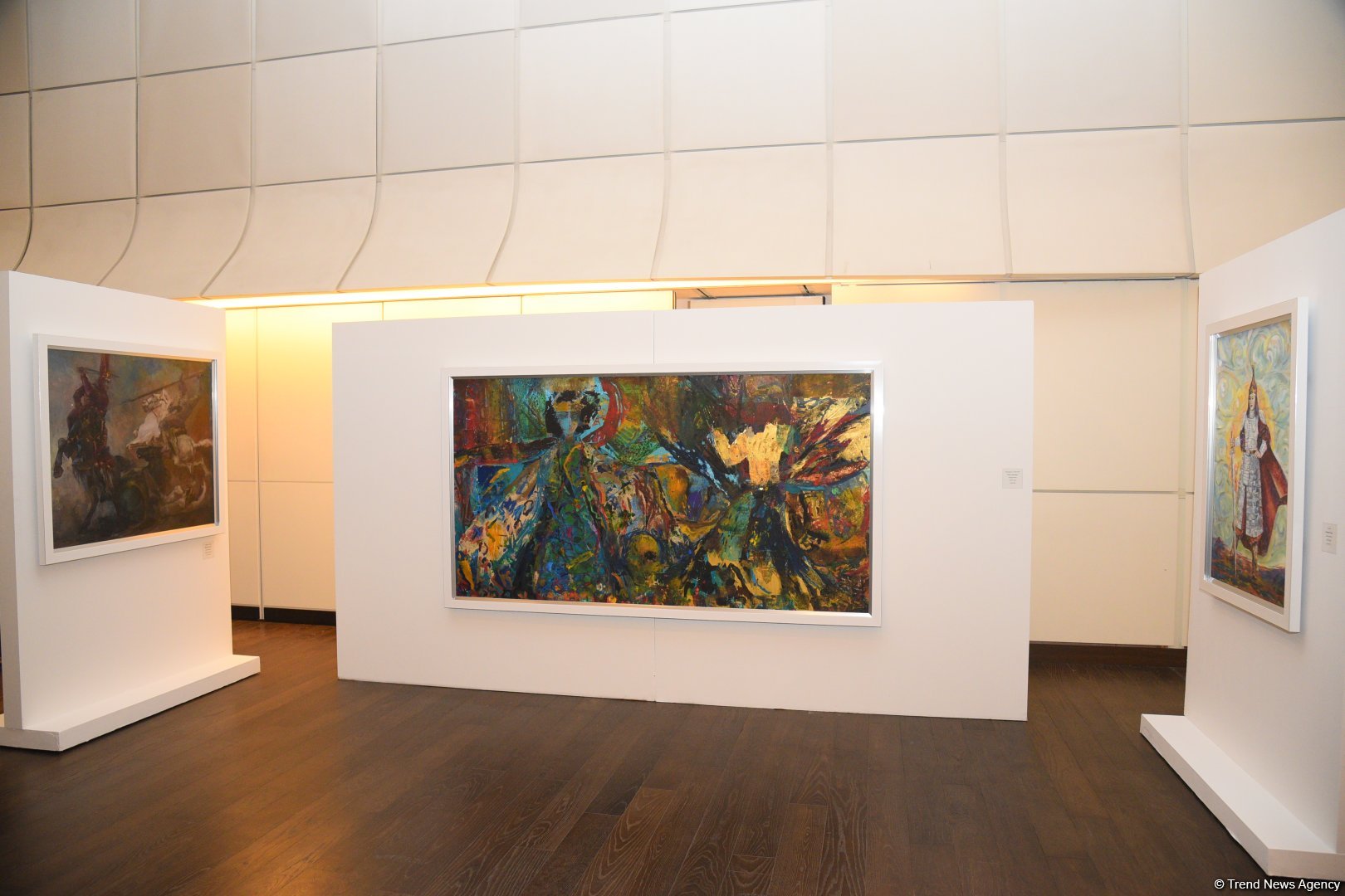 В Центре Гейдара Алиева состоялось торжественное открытие выставки "Томирис" мастеров тюркского мира (ФОТО)