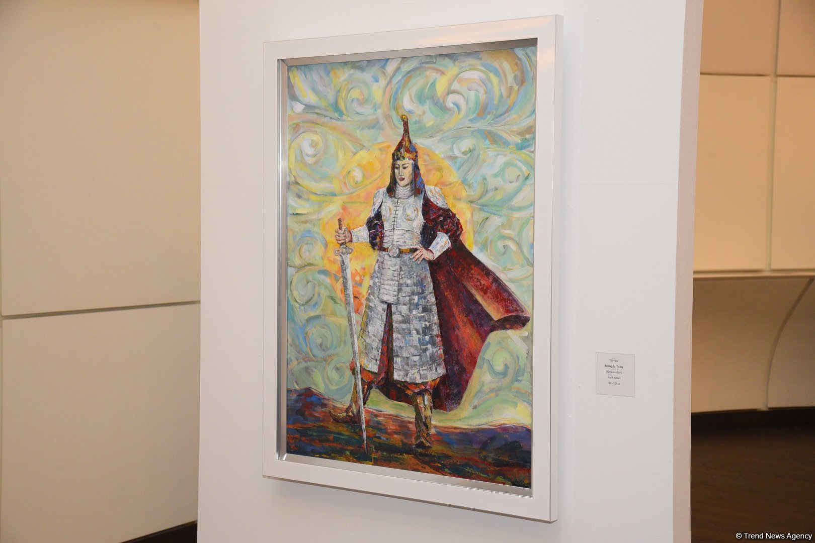 В Центре Гейдара Алиева состоялось торжественное открытие выставки "Томирис" мастеров тюркского мира (ФОТО)