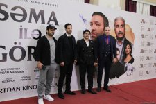 Гала-вечер фильма "Səma ilə Görüş" в Баку вызвал большой ажиотаж – звезды на красной дорожке (ФОТО)