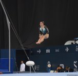 Лучшие моменты второго дня соревнований Кубка мира по спортивной гимнастике в Баку (ФОТО)