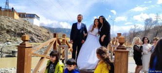 Спустя 32 года в Лачине сыграли свадьбу (ФОТО)