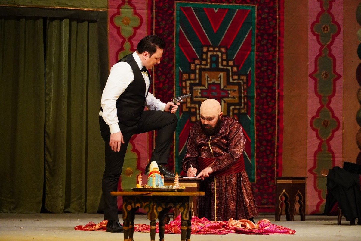 Подарок азербайджанским женщинам - показ бессмертного произведения Узеира Гаджибейли  (ФОТО)