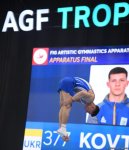 В Баку стартовал третий день соревнований Кубка мира FIG по спортивной гимнастике (ФОТО)