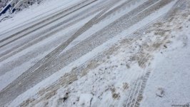 В Шуше выпал снег (ФОТО/ВИДЕО)