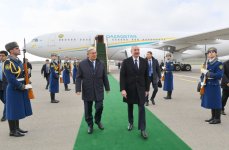 Находящийся с государственным визитом в Азербайджане Президент Казахстана прибыл в Физулинский район (ВИДЕО/ФОТО)