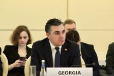 В Баку состоялась девятая трехсторонняя встреча глав МИД Азербайджана, Турции и Грузии (ФОТО)