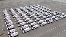 Президент Ильхам Алиев ознакомился с закупленными современными автомобилями скорой медицинской помощи (ВИДЕО/ФОТО)