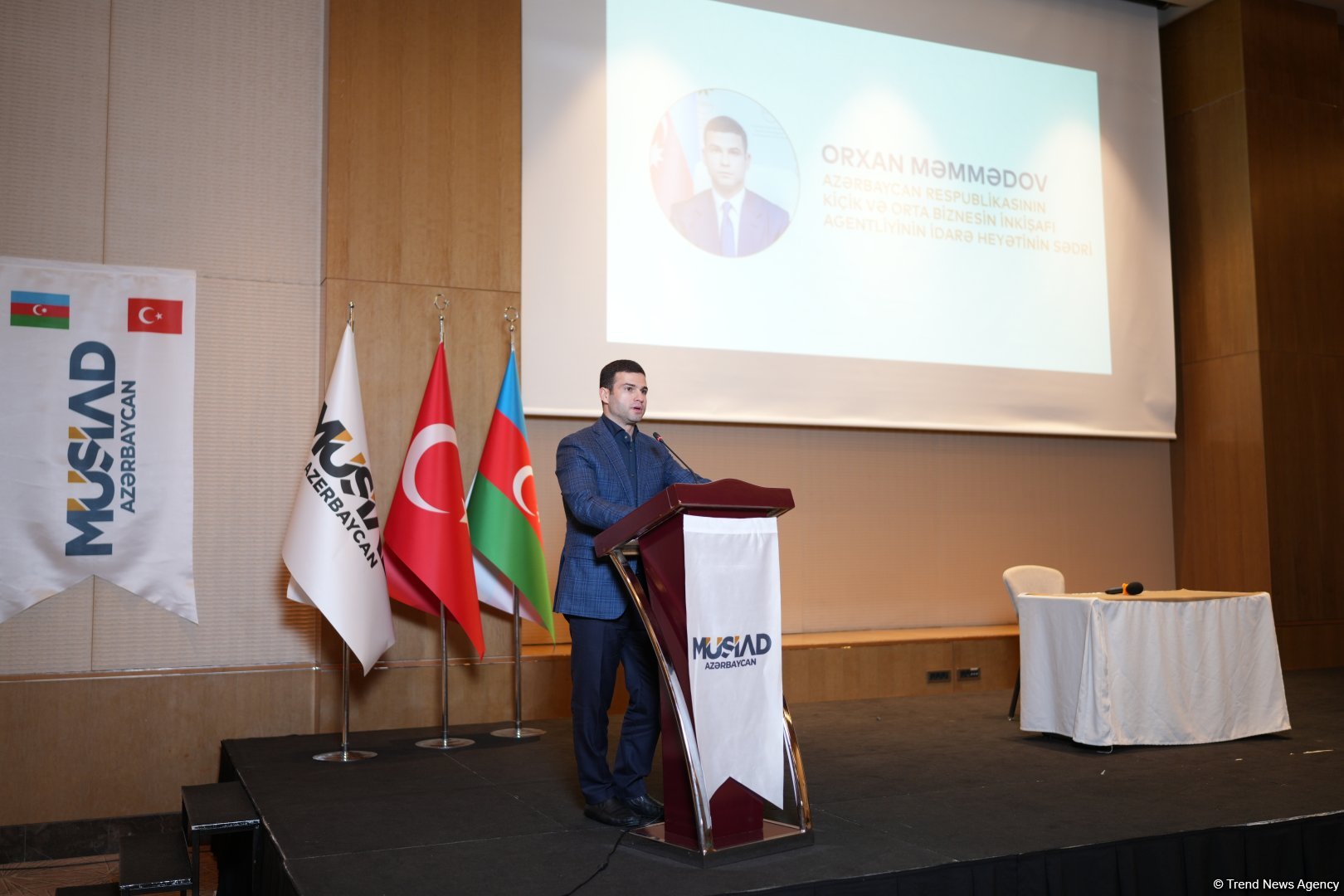 Рашад Джабирли переизбран председателем Правления MÜSİAD Азербайджан (ФОТО)