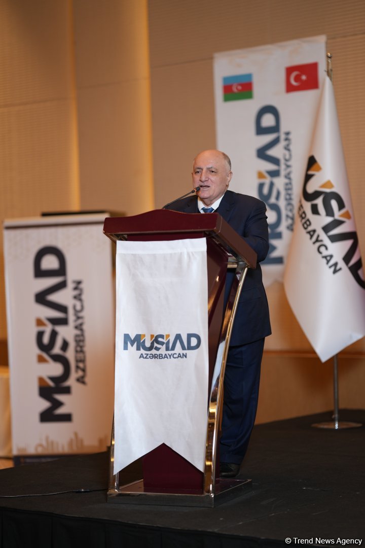 Рашад Джабирли переизбран председателем Правления MÜSİAD Азербайджан (ФОТО)