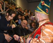 Колоритно, красочно, задорно: клуб "Оджаг Спорт" показал представление, посвященное празднику Новруз (ФОТО)