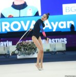В Баку проходит заключительный день соревнований 29-го чемпионата Азербайджана по художественной гимнастике (ФОТО)