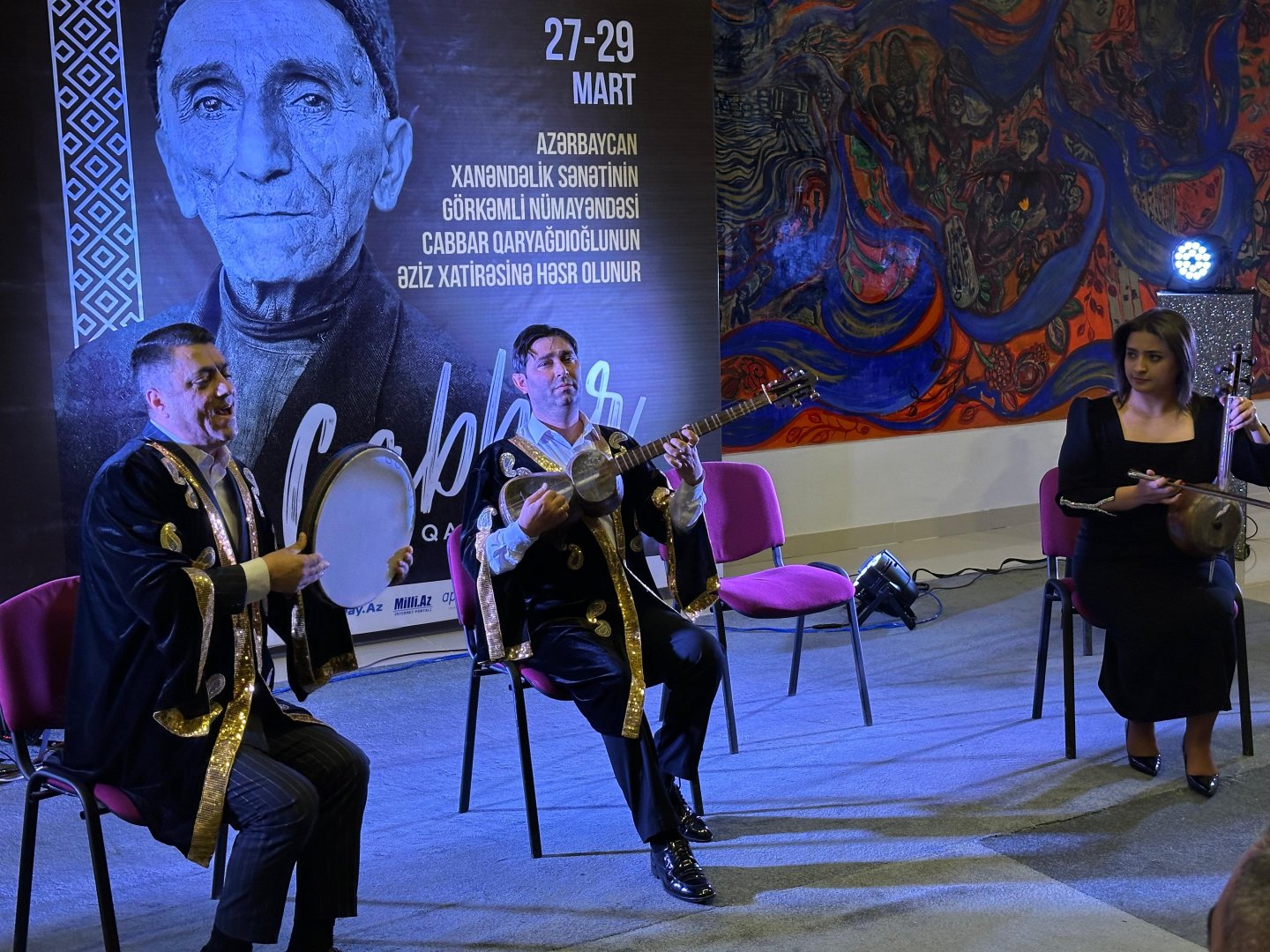 В Гяндже прошла церемония закрытия "Xalqın mədəni sərvəti", посвященного легендарному Джаббару Гаръягдыоглу (ВИДЕО, ФОТО)