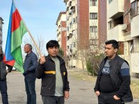 Состоялась церемония прощания с лицами, останки которых были обнаружены в Ходжалы (ФОТО)