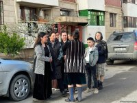 Состоялась церемония прощания с лицами, останки которых были обнаружены в Ходжалы (ФОТО)