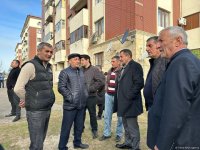 Состоялась церемония прощания с лицами, останки которых были обнаружены в Ходжалы (ФОТО)