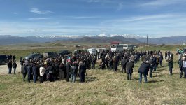 В Ходжалы захоронены останки жертв Ходжалинского геноцида (ФОТО/ВИДЕО)