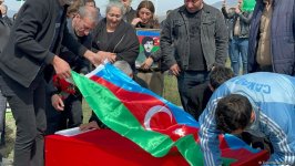 В Ходжалы захоронены останки жертв Ходжалинского геноцида (ФОТО/ВИДЕО)