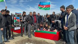 В Ходжалы захоронены останки жертв Ходжалинского геноцида (ФОТО/ВИДЕО)