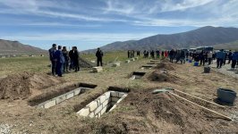 В Ходжалы захоронены останки жертв Ходжалинского геноцида (ФОТО/ВИДЕО)