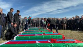 В Ходжалы захоронены останки жертв Ходжалинского геноцида (ФОТО/ВИДЕО)