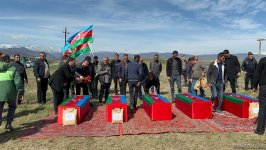 В Ходжалы захоронены останки жертв Ходжалинского геноцида (ФОТО/ВИДЕО)