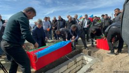 В Ходжалы захоронены останки жертв Ходжалинского геноцида (ФОТО/ВИДЕО)