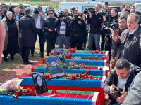 В Ходжалы захоронены останки жертв Ходжалинского геноцида (ФОТО/ВИДЕО)