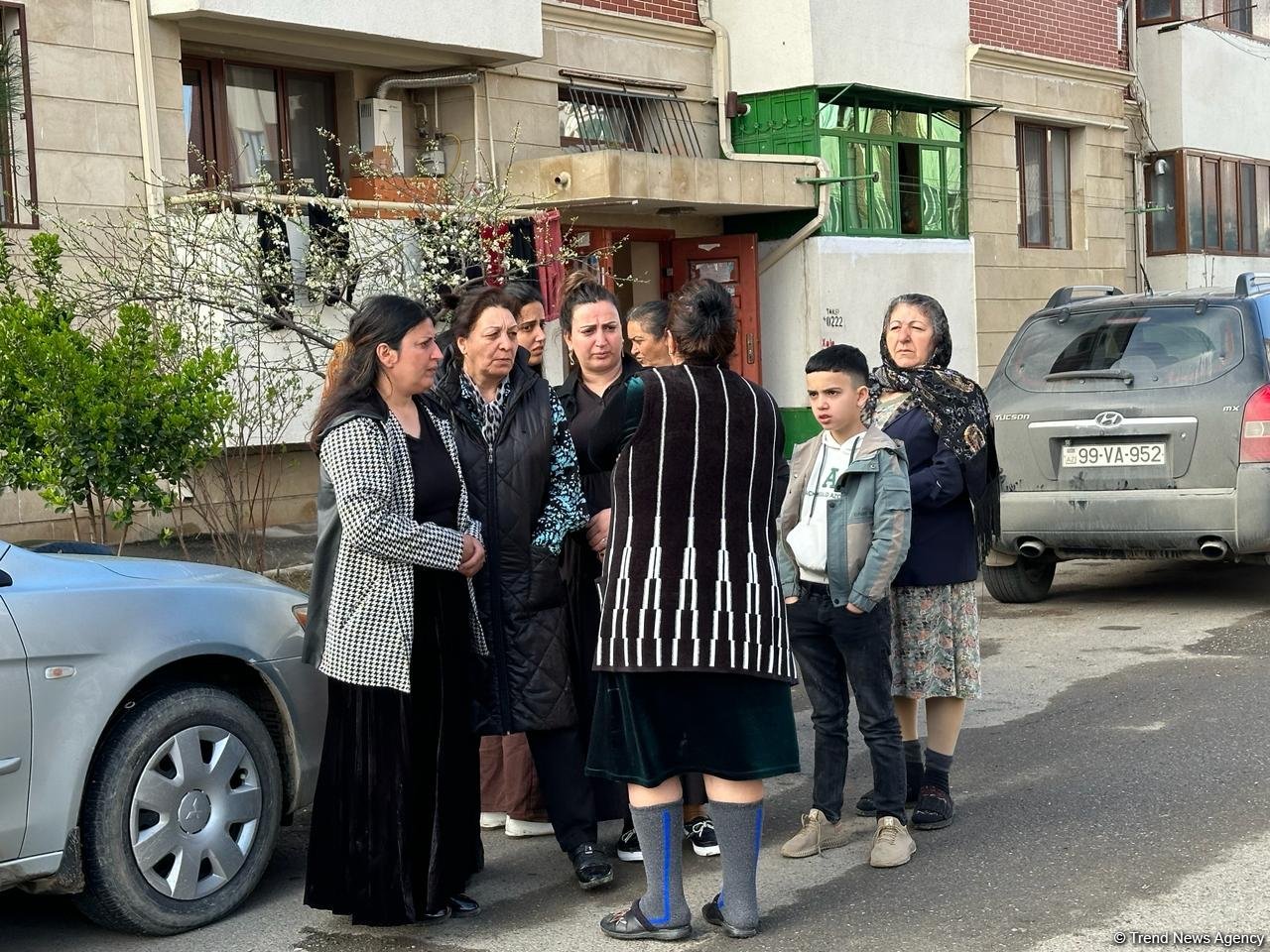 Состоялась церемония прощания с лицами, останки которых были обнаружены в Ходжалы (ФОТО)