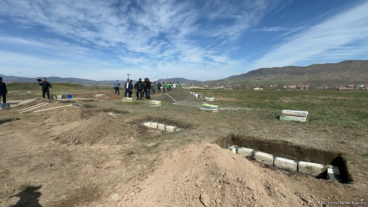 В Ходжалы захоронены останки жертв Ходжалинского геноцида (ФОТО/ВИДЕО)