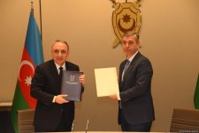 Генеральная прокуратура и Счетная палата Азербайджана подписали меморандум о сотрудничестве (ФОТО)