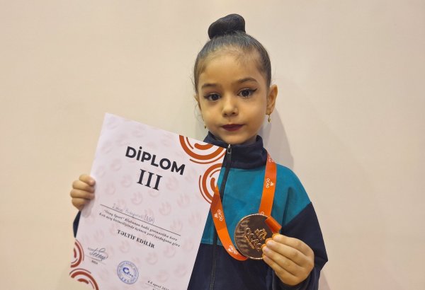 Мечтаю представлять Азербайджан на международных соревнованиях – призер первенства клуба "Оджаг Спорт" по художественной гимнастике