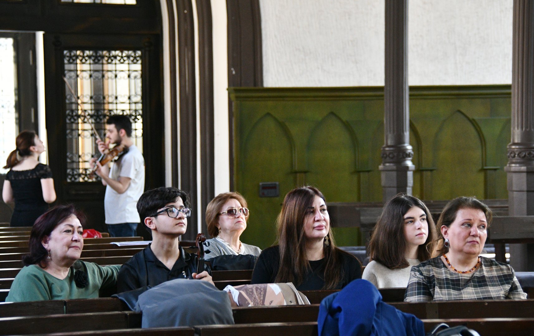 Известный музыкант из Германии провел в Баку мастер-класс (ФОТО)