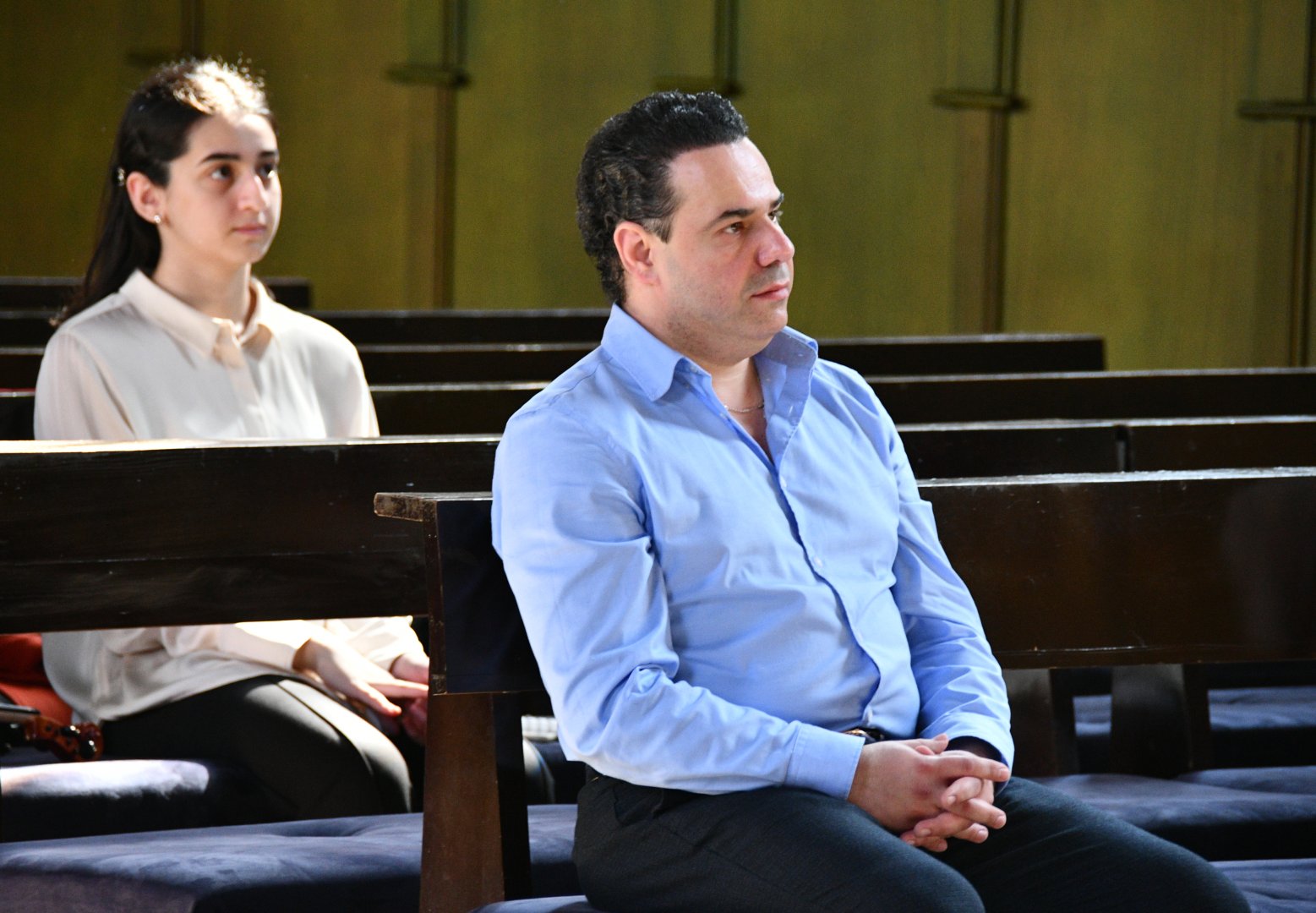 Известный музыкант из Германии провел в Баку мастер-класс (ФОТО)