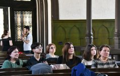 Известный музыкант из Германии провел в Баку мастер-класс (ФОТО)