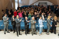 В Баку прошел вечер "Творящие историю" и представлены фильмы в честь  славных Апрельских боев (ФОТО)