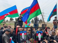 Похоронены останки супругов, обнаруженные в братской могиле в Ходжалы (ФОТО/ВИДЕО)