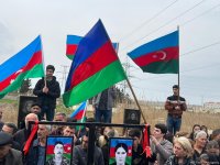 Похоронены останки супругов, обнаруженные в братской могиле в Ходжалы (ФОТО/ВИДЕО)