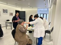 Минздрав Азербайджана организовал медобследования по раннему выявлению заболеваний легких в городе Лачин (ФОТО)