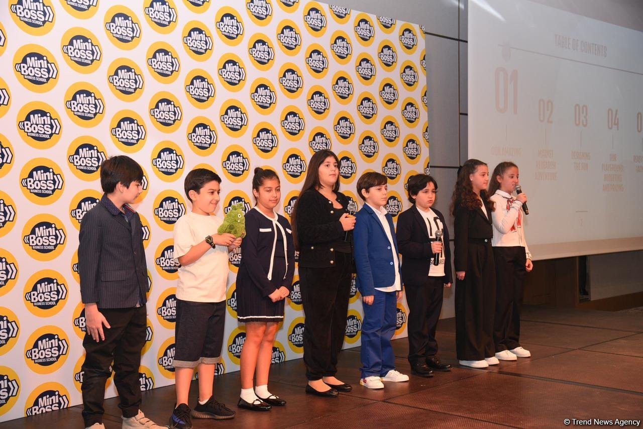 Креативные идеи юных предпринимателей - состоялся стартап-форум, организованный MiniBoss Business School Baku (ФОТО)