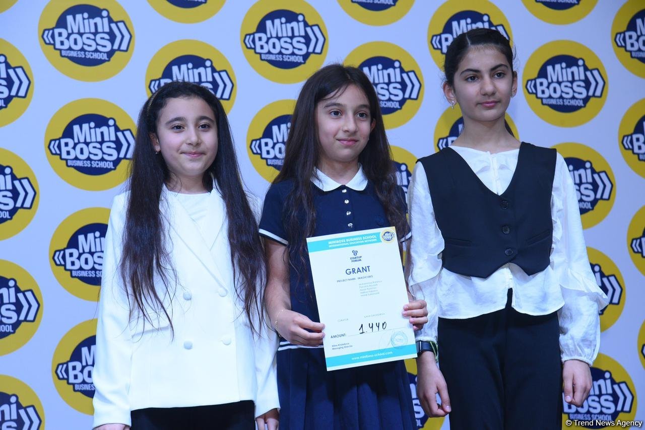 Креативные идеи юных предпринимателей - состоялся стартап-форум, организованный MiniBoss Business School Baku (ФОТО)