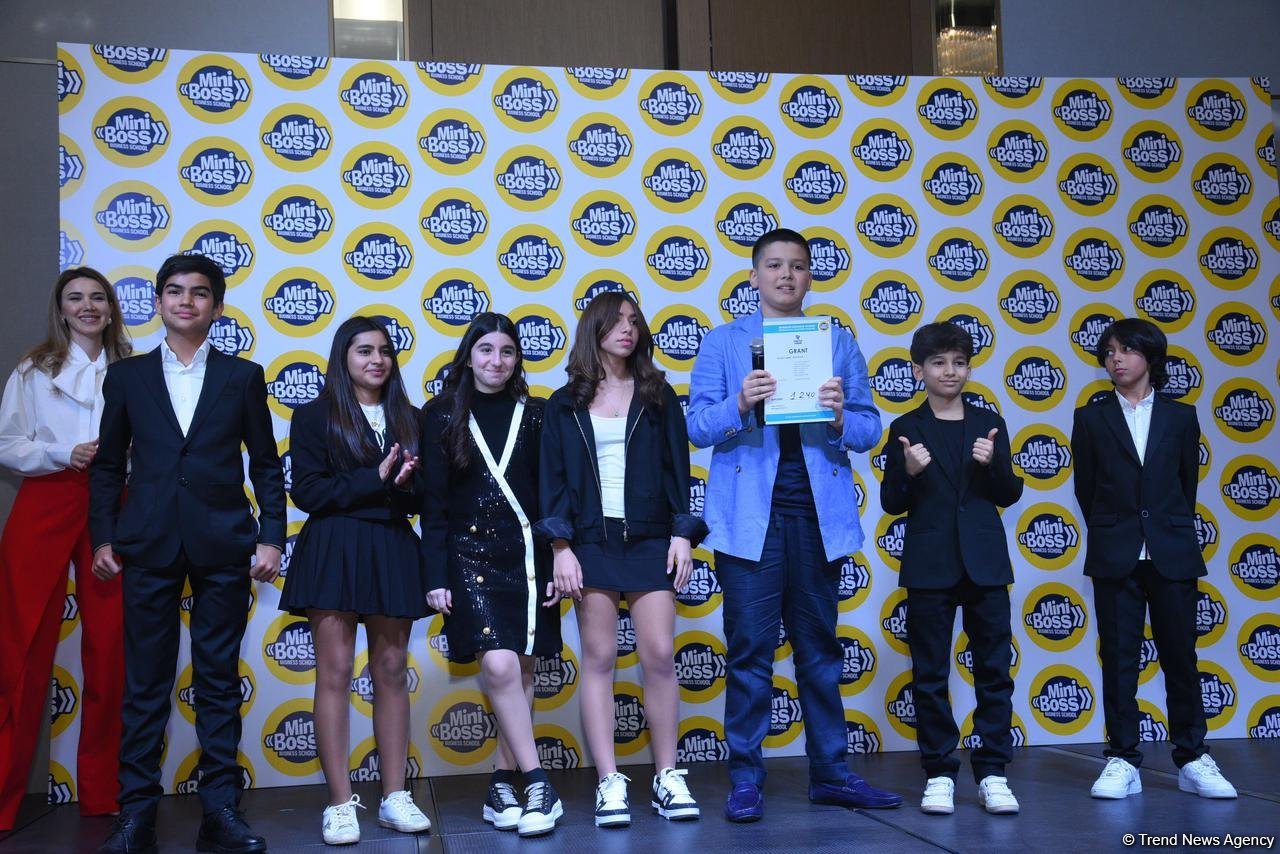 Креативные идеи юных предпринимателей - состоялся стартап-форум, организованный MiniBoss Business School Baku (ФОТО)