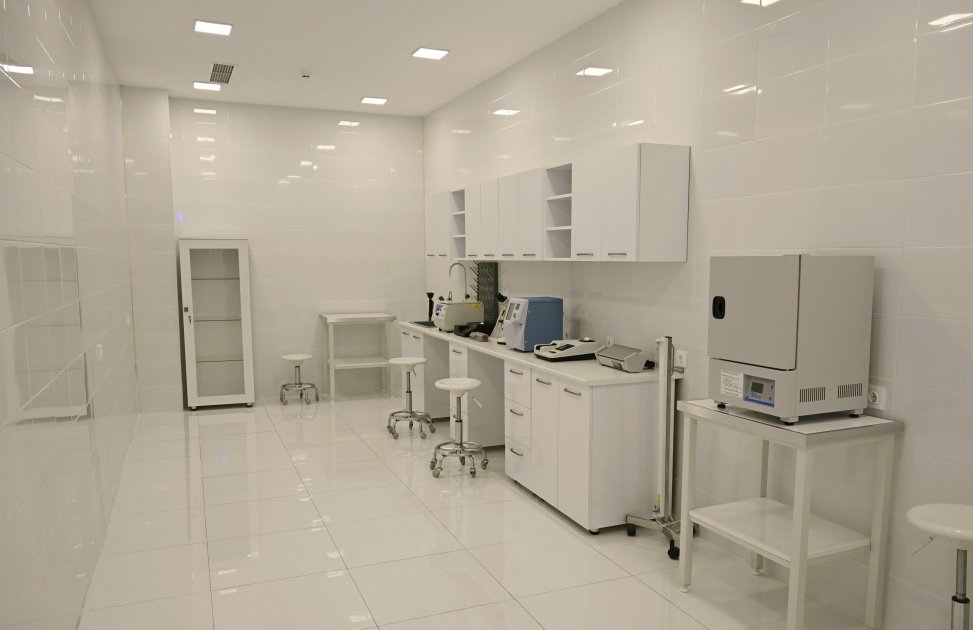 Президент Ильхам Алиев принял участие в открытии Габалинской центральной районной больницы (ФОТО)