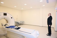 Президент Ильхам Алиев принял участие в открытии Габалинской центральной районной больницы (ФОТО)