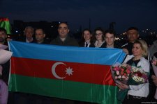 Азербайджанские гимнасты привезли на Родину "золото" и "серебро" чемпионата Европы (ФОТО)