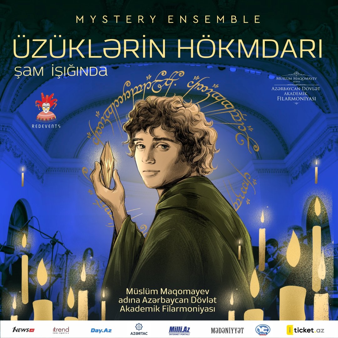 Почувствуй себя героем фантастической вселенной - "Властелин колец при свечах" в Баку