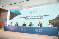 В Баку состоялась пресс-конференция по COP29 (ФОТО)