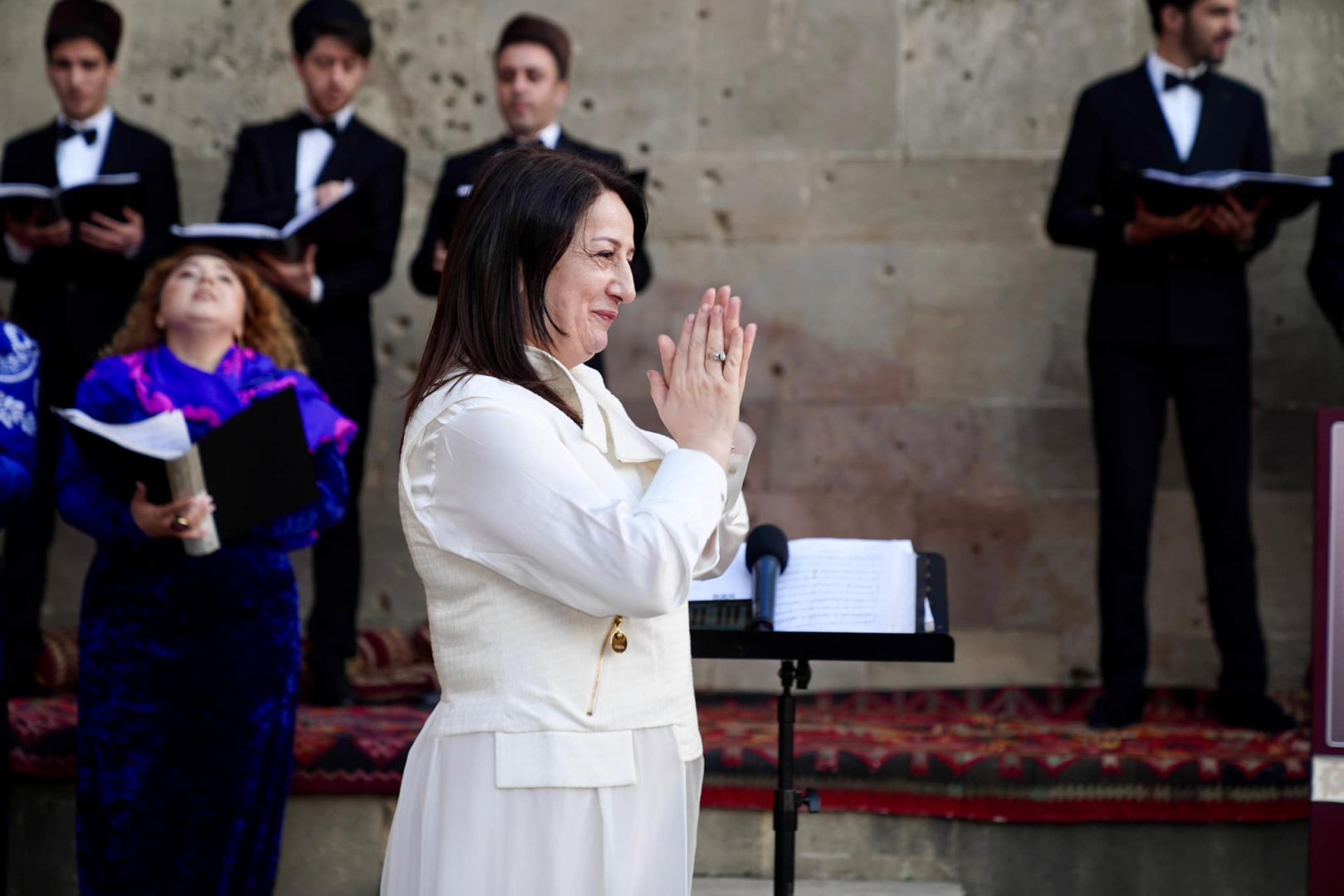 В комплексе Дворца Ширваншахов состоялся концерт хора имени Джахангира Джахангирова (ФОТО)