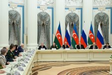 Состоялась совместная встреча президентов Азербайджана и России с ветеранами и работниками железнодорожной отрасли по случаю 50-летия Байкало-Амурской магистрали (ФОТО/ВИДЕО)