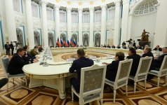 Состоялась совместная встреча президентов Азербайджана и России с ветеранами и работниками железнодорожной отрасли по случаю 50-летия Байкало-Амурской магистрали (ФОТО/ВИДЕО)