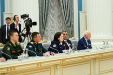 Состоялась совместная встреча президентов Азербайджана и России с ветеранами и работниками железнодорожной отрасли по случаю 50-летия Байкало-Амурской магистрали (ФОТО/ВИДЕО)